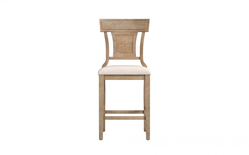 Rylan Fabric Counter-Height Stool - Natural