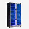 Forno Vernazza 40"Side-by-Side Dual Zone Wine Cellar, 25.07 cu.ft Capacity, Stainless Steel- FWCDR6642-40S | Cave a vin Vernazza de 40" cote a cote a double zone, capacite de 25,07 pi³, en acier inoxydable-FWCDR6642-40S