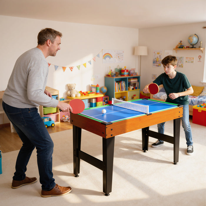Soozier 5-in-1 Multi Game Table, 53 in Combo Game Table for Kids & Adults