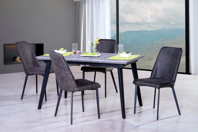 Sumatra Dining Chair, Grey (set Of 2)