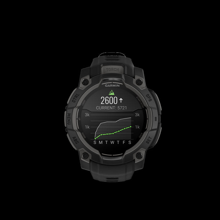 Garmin Instinct 3 Amoled Smartwatch 45 Mm - Rugged Military Spec 810, Compass, Barometric Altimeter 