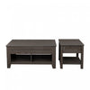 Strauss Lift-top Coffee & End Table Grey, Set Of 2 Occasional Table Package