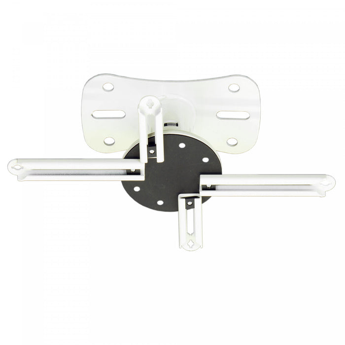 Kanto P101W Universal Projector Ceiling Mount, White Tv Mount