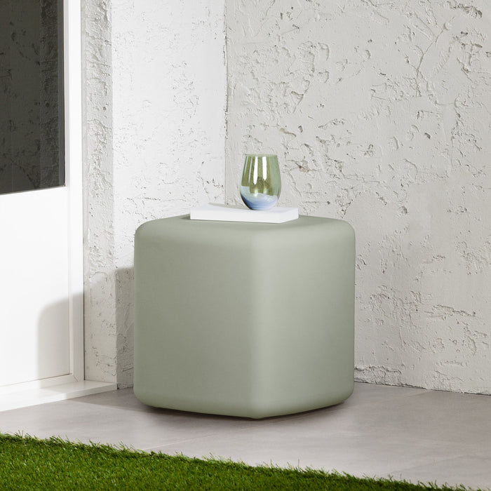 Dalya Outdoor Side Table - Sage Green