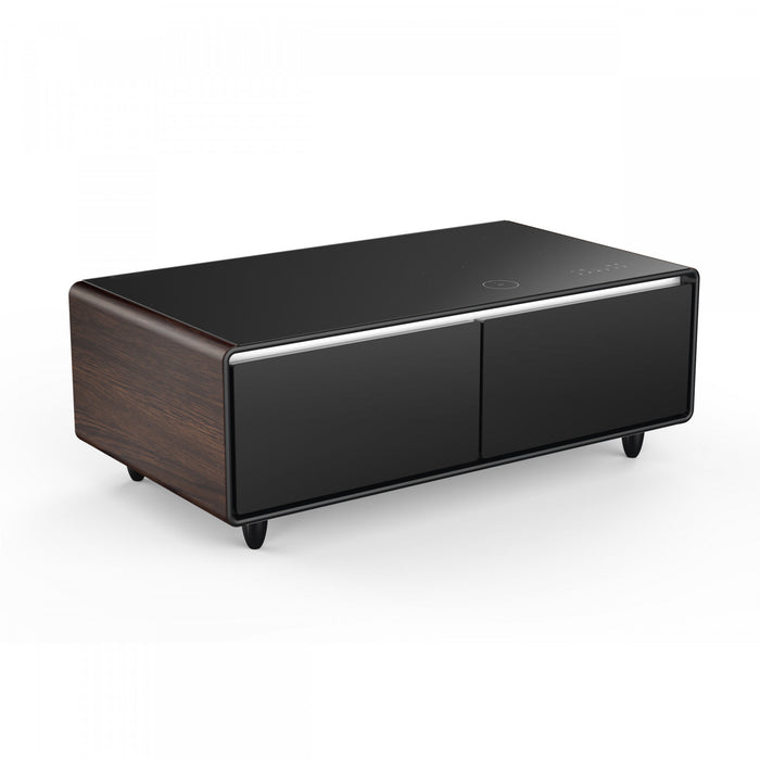 Forno Evoluto Tavolo 51\" Wood Trim Smart Coffee Table– Dual Zones, Wireless Charging-FCTFR7006-51WD Refrigerator