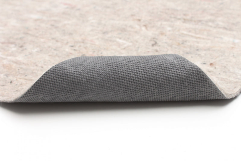 Modern 12'0\" x 15'0\" Under-Padding Rug in Grey Indoor Area Rug