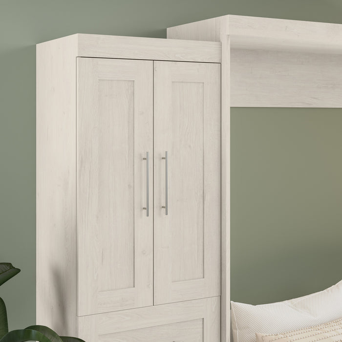 Bestar Pur 2-Door Set for Pur 25 W Closet Organizer - Ash Grey