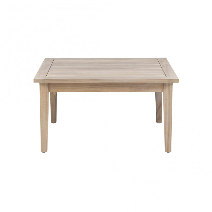 Teagon Square Outdoor Patio Coffee Table - Natural