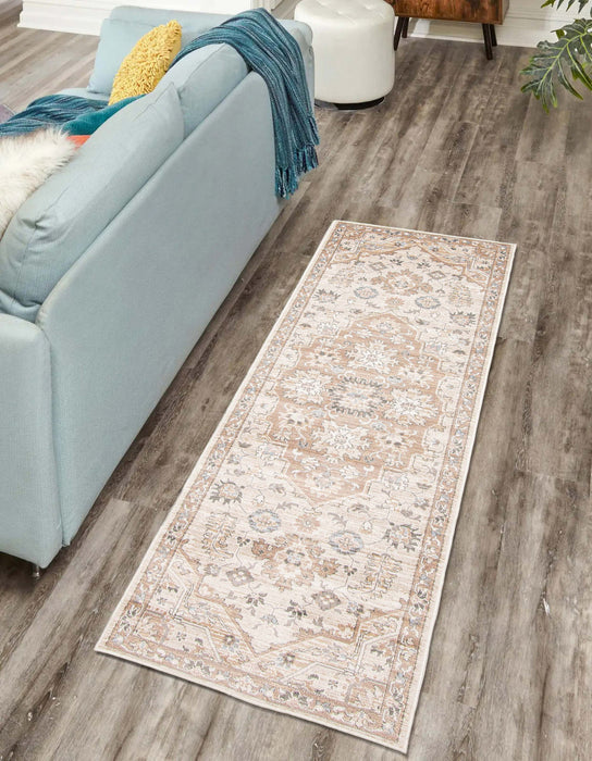 Arden Beige Runner Area Rug - 2'8\" X 8'2\"  