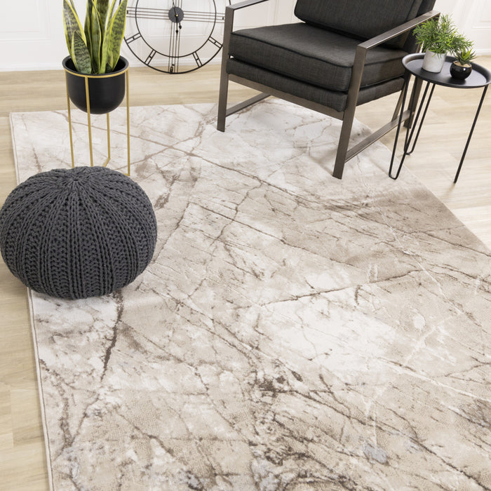 London Distressed Indoor Area Rug - 5'3\" x 7'7\"