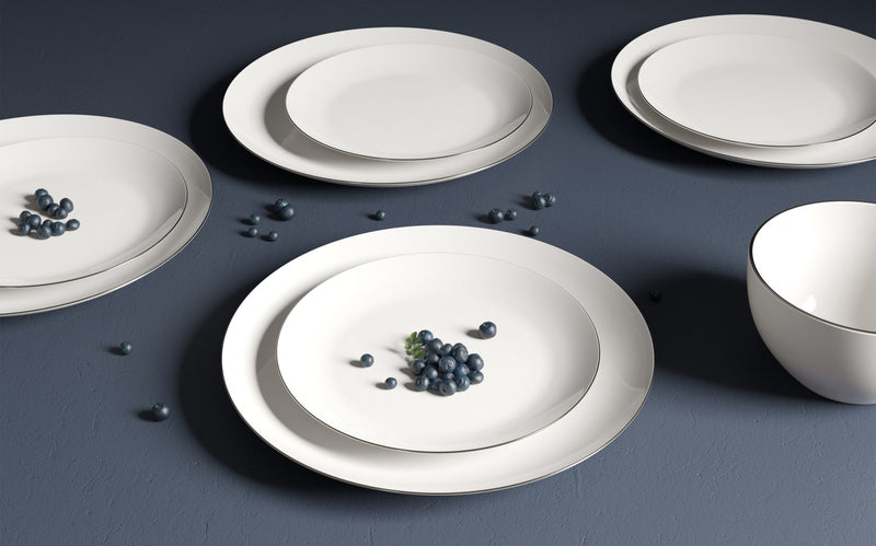 S&CO Home Royale 12-Piece Porcelain Dinnerware Set, Service for 4