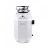 BrightDIAMOND 1HP Quietest Waste Disposer, LED Cabinet Light, Corded & Air Switch, MoonStone - WDD100TA2MS Food Disposer | BrightDIAMOND 1HP Broyeur ultra-silencieux, DEL sous armoire, cordon/interrupteur, Blanc- WDD100TA1BO