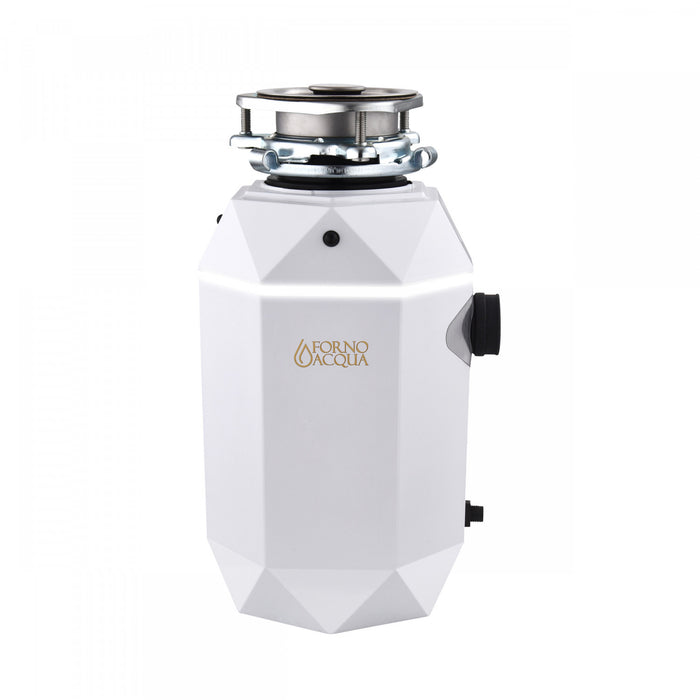 BrightDIAMOND 1HP Quietest Waste Disposer, LED Cabinet Light, Corded & Air Switch, MoonStone - WDD100TA2MS Food Disposer