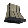 Forno Ambassador 36" Range Hood, Black, 427 CFM, 3 speeds, Remote Control - FRHWM5099-36CPBLK | Hotte de cuisine Ambassador 36 po, noir, 427 PCM, 3 vitesses, telecommande - FRHWM5099-36CPBLK