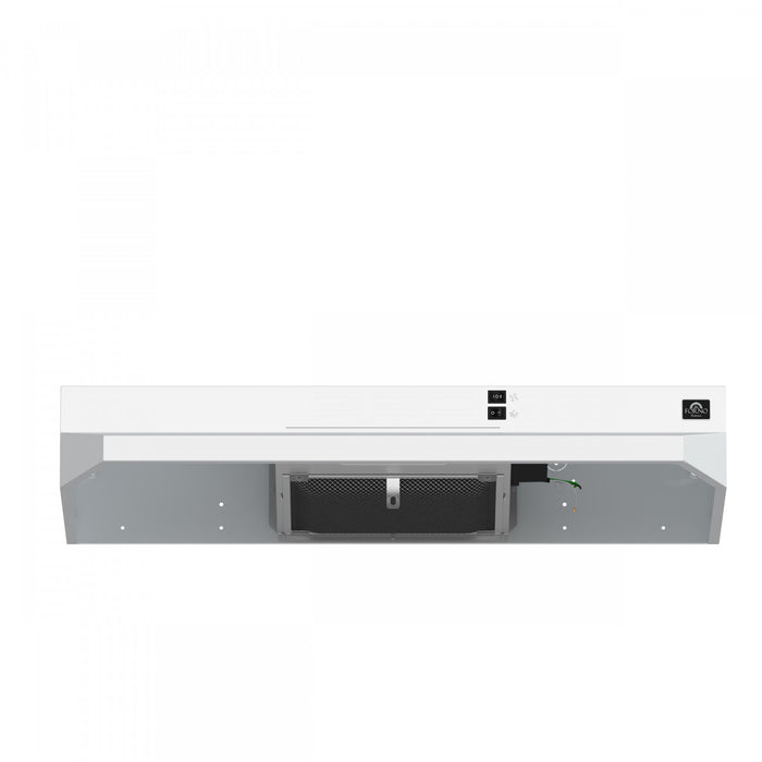 Forno Cappa 30-Inch Under Cabinet Range Hood, White-FRHUC5200-30