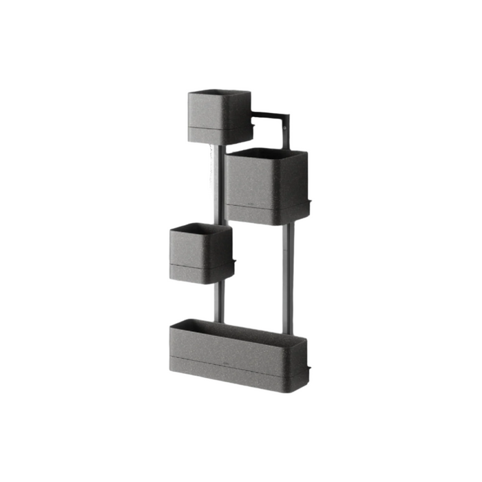 Umbra Cubiko Wall Planter - Black