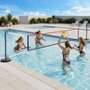 Soozier Volleyball Net with 21-27ft Adjustable Length, Volleyball, Pump