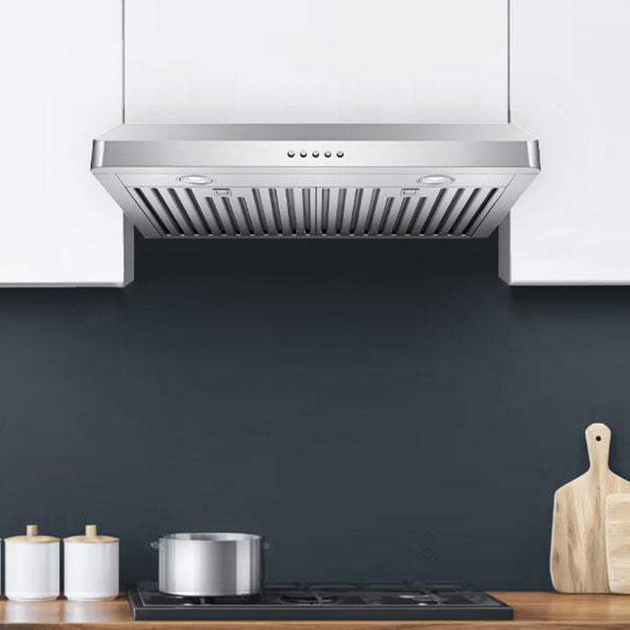 Victory 36-Inch 600 CFM Under Cabinet Range Hood in Stainless Steel