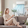 HOMCOM 12000 BTU Mini Split Air Conditioner, 22 SEER2 Wifi Enabled AC Unit