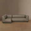 Lukas Contemporary Modern 118" Left-Facing 2-Piece Sectional Sofa in Taupe | Canape sectionnel moderne contemporain Lukas 2 pieces, 300 cm, angle gauche, coloris taupe