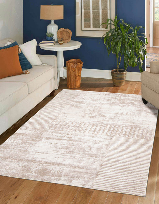 Monica Ivory Area Rug - 5'0\" X 8'0\"  
