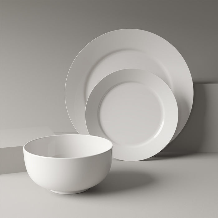 H2K Aspen 12-Piece Porcelain Dinnerware Set, Service for 4