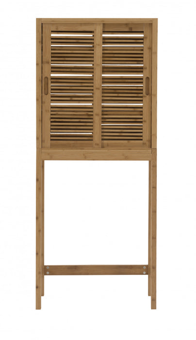 Bracken Bamboo Space-Saver Accent Cabinet - Natural
