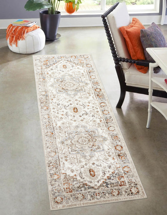Paradox Ivory Rug 2'8\" x 8'2\"