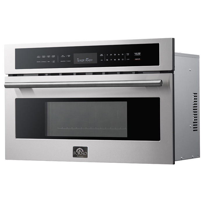 Forno Oliena 30 Inch Built-In Microwave Convection Oven, 1.6 cu.ft. - FMWDR3093-30
