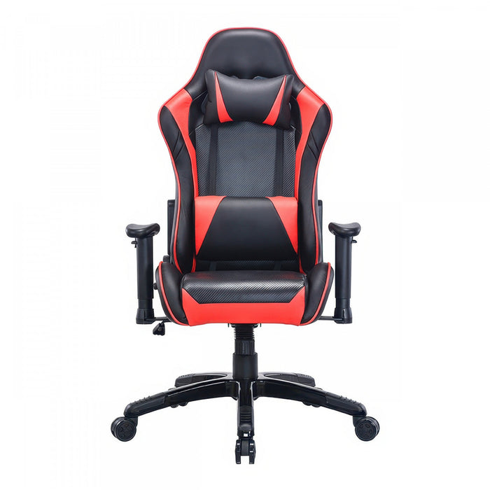 TygerClaw High Back Gaming Chair for Maximum Comfort in Red Office Chair
