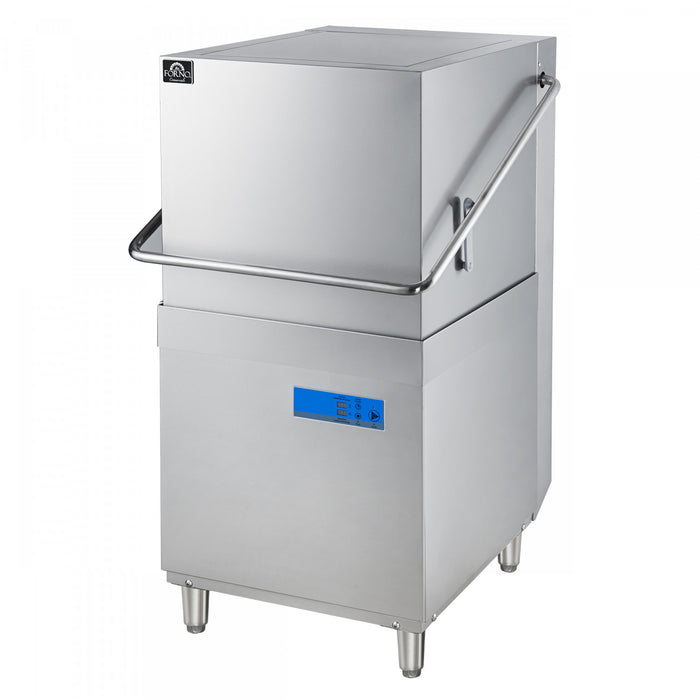 FORNO Commerciale Hood Dishwasher, 26L Tank Capacity, 3 Different Wash Cycles - FCMDW0031