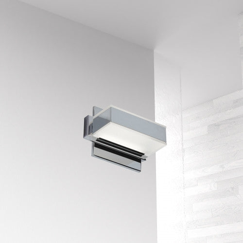 Dainolite Viola 1 Light LED Wall Vanity Light Polished Chrome Finish Lamp