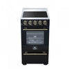 Forno Pallermo 20 Inch Electric Range in Black, 2.05 cu.ft. - FFSEL6051-20BLK | Cuisiniere electrique Pallermo de 20 po, noire, capacite totale de 2,05 pi³ - FFSEL6051-20BLK
