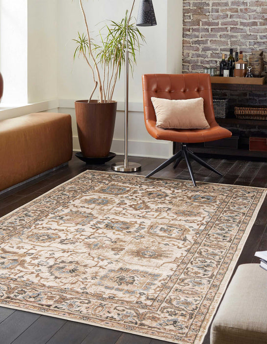 Tuscany Ivory Area Rug - 5'0\" X 8'0\" 