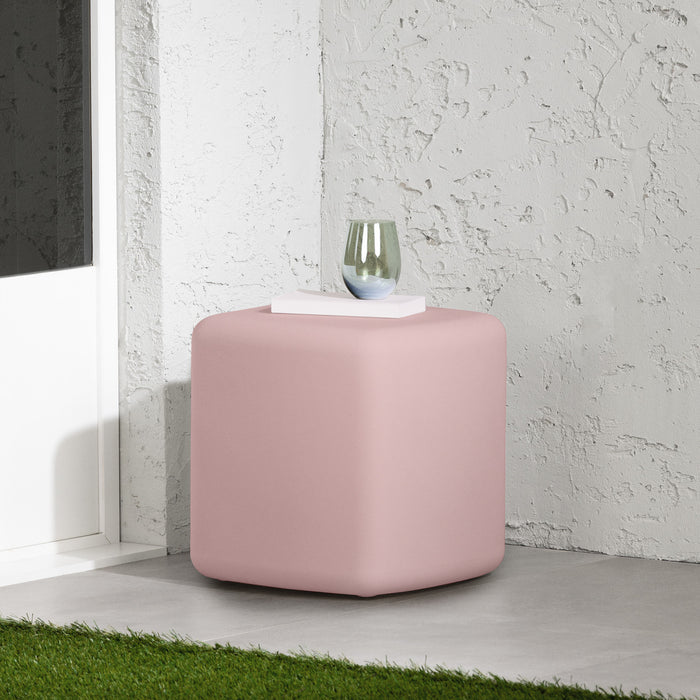 Dalya Outdoor Side Table - Pink Blush