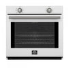 Forno Vomero 30" Single Wall Oven in White, 5 cu.ft. Convection Oven - FBOEL1370-30WHT | Four mural simple Vomero 30 po, blanc, four a convection de 5 pi³ - FBOEL1370-30WHT