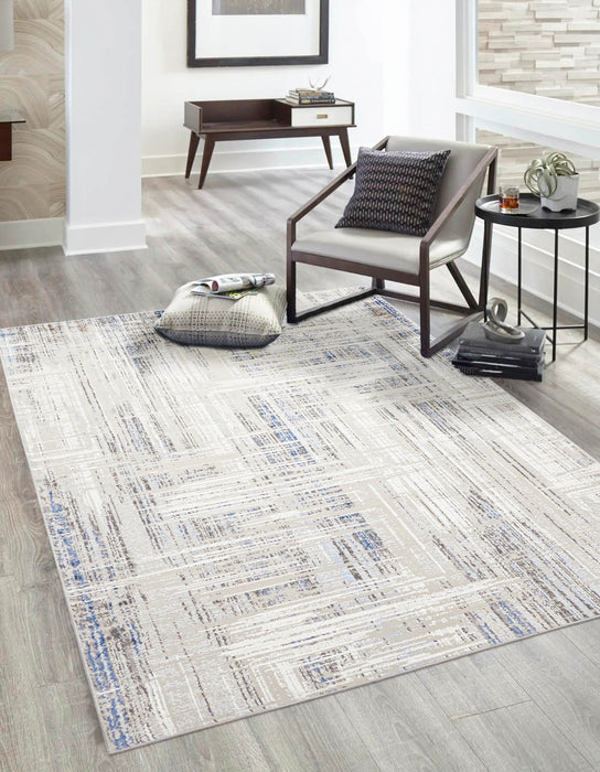 Quinn Blue Rug 5'0\" x 8'0\"