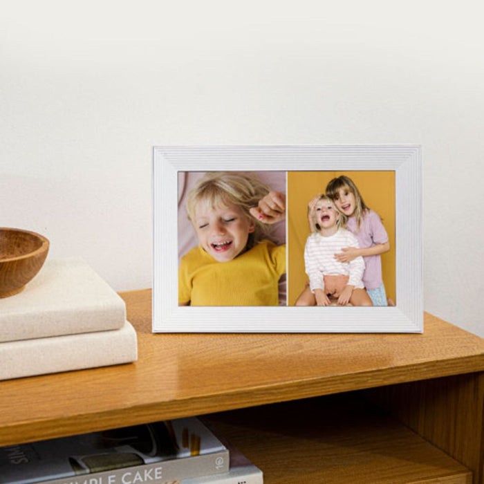 Aura Carver Digital Photo Frame - Sea Salt