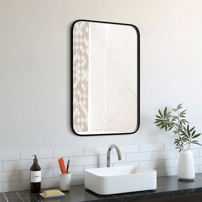 Jaxa Black 36\" Mirror