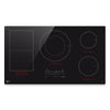 LG 36” Smart Induction Cooktop with UltraHeat™ 5.0kW Element – Black - CBIH3617BE | Surface de cuisson intelligente à induction LG de 36 po avec élément UltraHeatMC de 5,0 kW - noire - CBIH3617BE