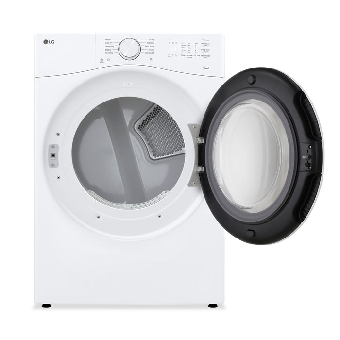 LG 7.4 Cu. Ft. Ultra Large Capacity Electric Dryer with AI Sensor Dry® - DLE3420W