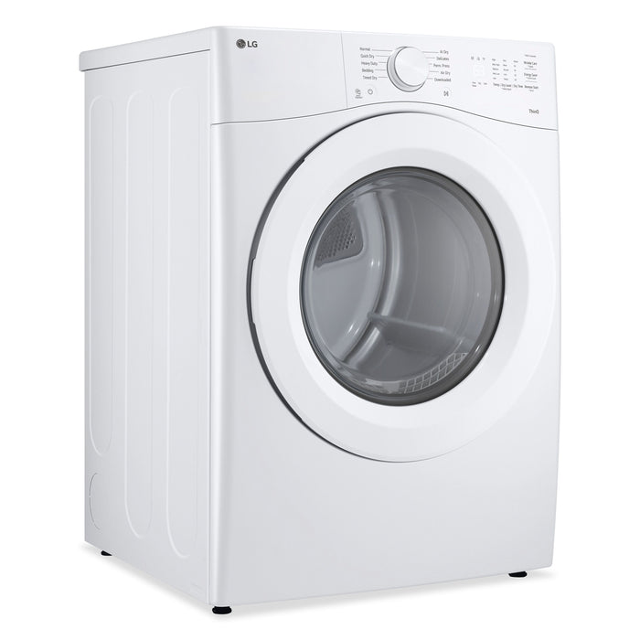 LG 7.4 Cu. Ft. Ultra Large Capacity Electric Dryer with AI Sensor Dry® - DLE3420W