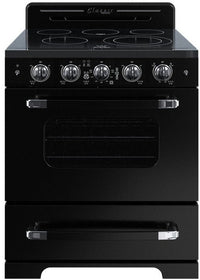 Classic Retro By Unique 30-Inch Convection Electric Range - UGP-30CR EC B 