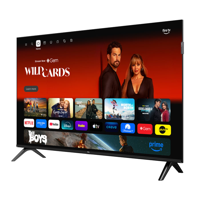 TCL 43\" Q34K QLED 1080P FHD Smart Fire TV (43Q34K) – 2025 Model