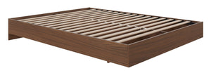 Nordika Full Platform Bed - Walnut