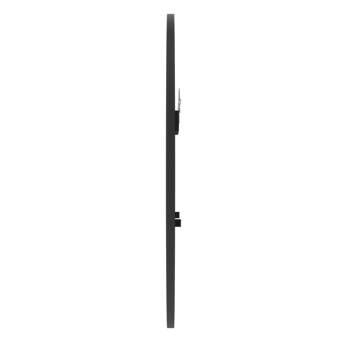 Umbra Hub Decorative Round 37\" x 37\" Wall Mirror - Black