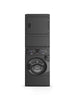 Huebsch SF7 Stacked Washer and Electric Dryer with Pet Plus™ - Matte Black - SF7108BE | Laveuse et sécheuse électrique avec Pet PlusMC superposées SF7 de Huebsch - noir mat - SF7108BE