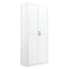 Manhattan Comfort Hopkins Modern Storage Closet - White