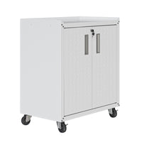 Manhattan Comfort Fortress Textured Metal 31.5