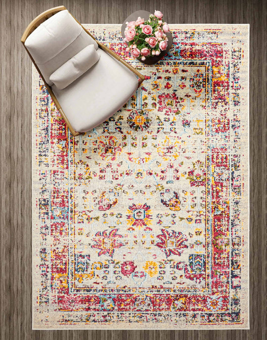 Jasmine Ivory Rug 5'0\" x 8'0\"